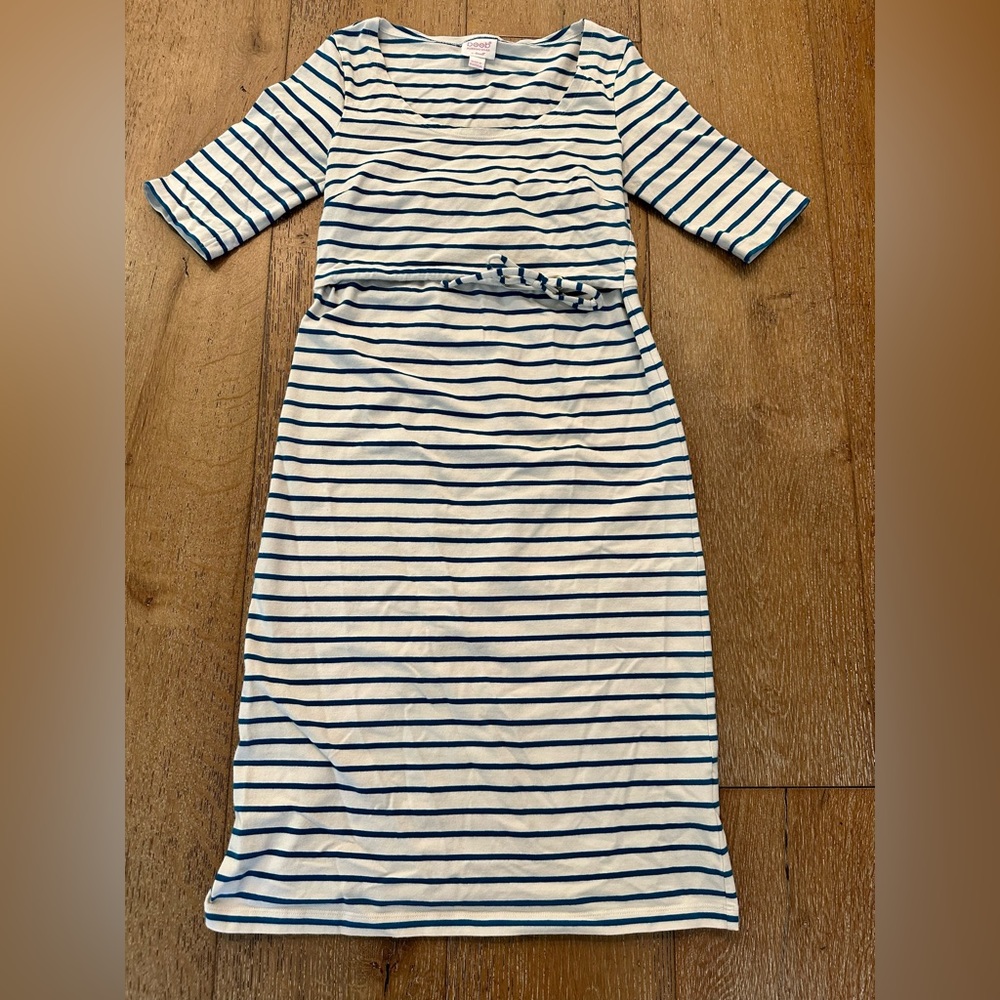 Boob Designs maternity/nursing knit mid-length dress size XS